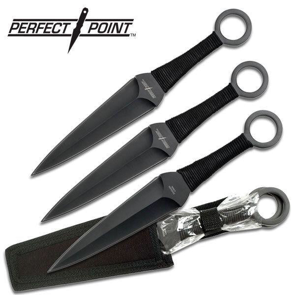 Perfect Point Multi-Color Throwing Knives Set of Six - Smoky Mountain Knife  Works