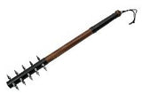 29" Wicked Medieval Leather Wrapped Spiked Mace Weapon (200612)