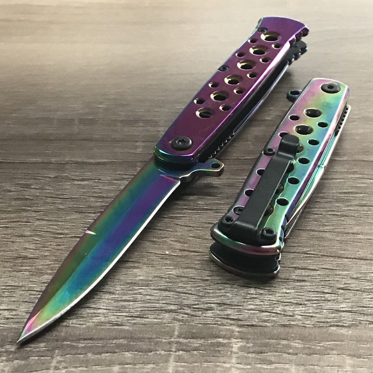 Rainbow Tactical Knife –