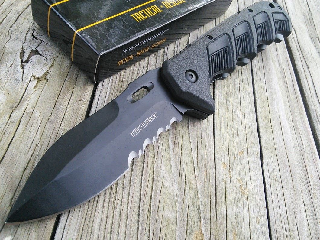 TAC FORCE Gray Dragon Folding Outdoor Tactical Rescue Speedster