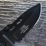 8.25" USMC MARINES TACTICAL SPRING ASSISTED TACTICAL POCKET KNIFE Blade Folding - Frontier Blades