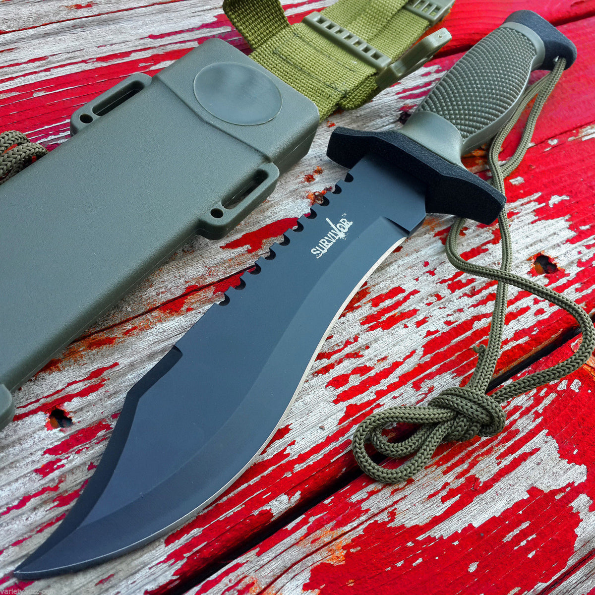 Fleming Supply Frontiersman Survival Knife And Kit With Sheath - 12 :  Target