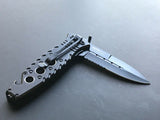 8.0" Tac Force Spear Point Military Rescue Folding Tactical Knife - Frontier Blades