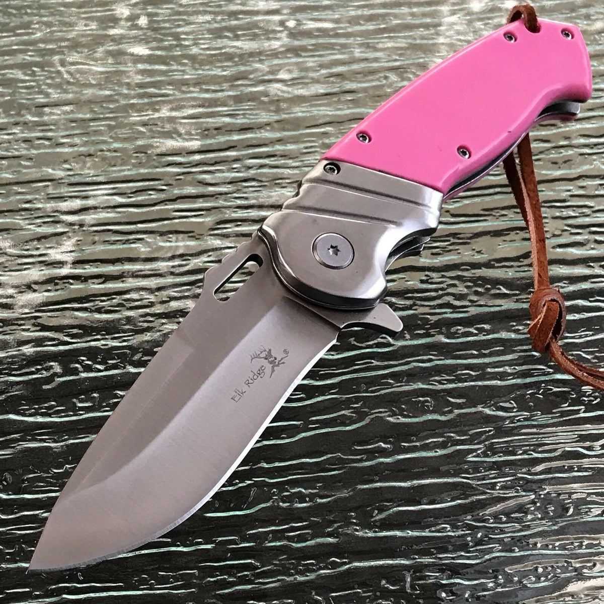 8 Pink Ladies Spring Assisted Outdoor Folding Knife 300227-PK