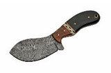 8" Custom Handmade Damascus Skinning Knife - Frontier Blades