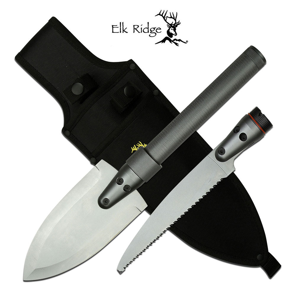 7.5 Ninja Assassin Kunai Black Throwing Knife Set w/ Sheath TK-017-3B