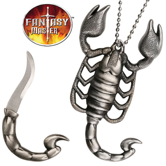 Fantasy Master Scorpion Necklace Knife (FM-440) - Frontier Blades
