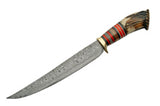 Handmade Damascus Steel Fillet Knife - Frontier Blades