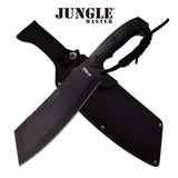 15.75" Jungle Master Survival Hunting Fixed Blade Machete Knife - Frontier Blades
