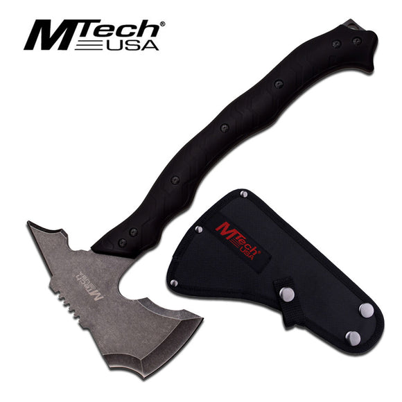 MTech USA Stonewashed Single Handed Axe - Frontier Blades