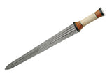 24" Handmade Damascus Steel Sword - Frontier Blades