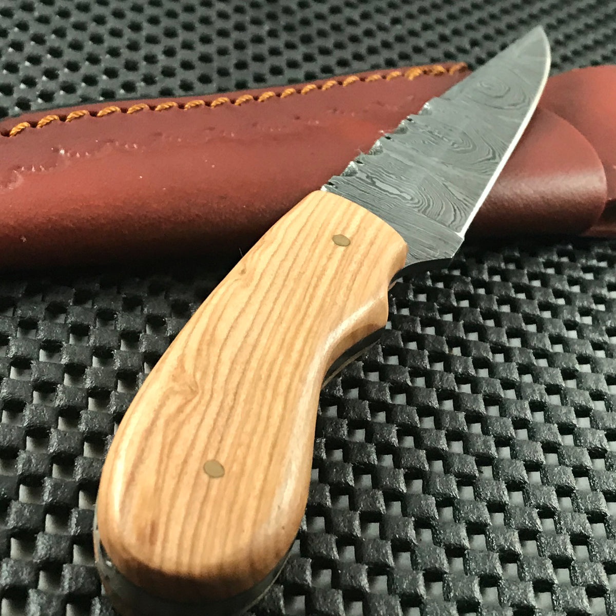 Hand Made Spear Point Hunter's Knife - Stainless Steel Blade - Handmade  Cocobolo Wood Handle by Studio Northern Lights