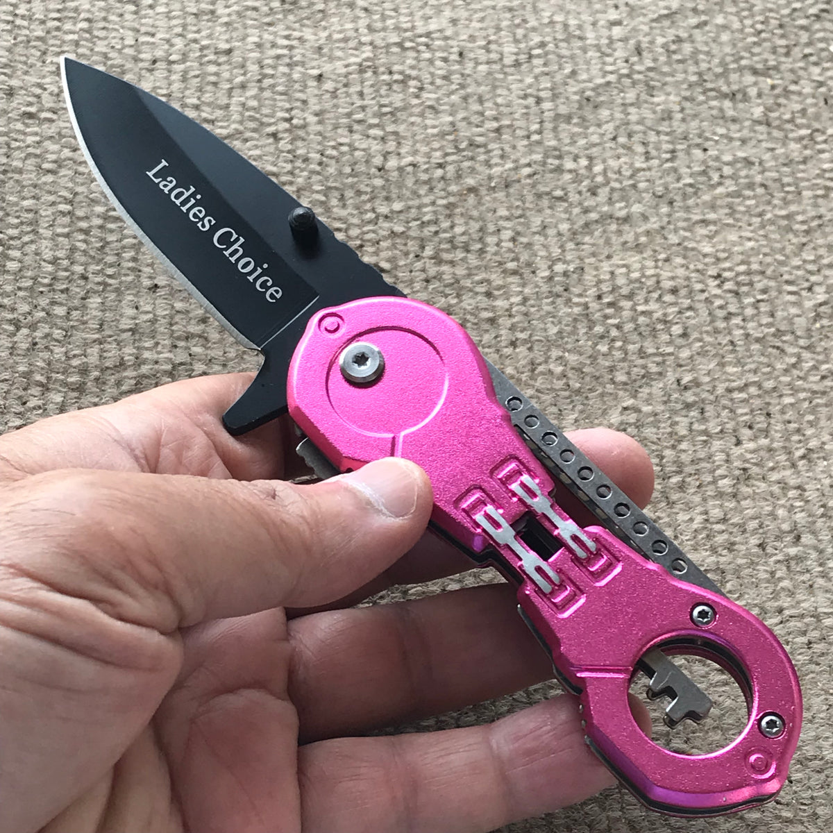 Pink Ladies Self Defense Set - MEGAKNIFE