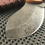 8" Custom Handmade Damascus Skinning Knife