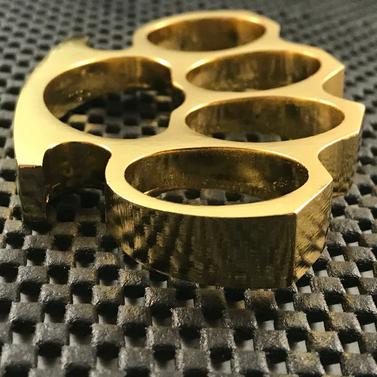 Pin on Engraved brass knuckle