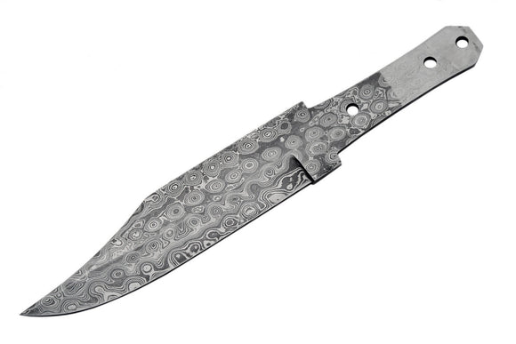 Raindrop Damascus Knife For Sale - Frontier Blades