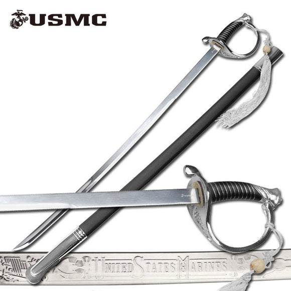 United States Marine Corps (USMC) sabers on a white background