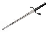 The Kitchen Sink Medieval Hand-and-a-Half Bastard Sword – 37.5" Spring Steel Blade