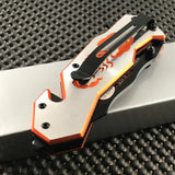 Orange Scorpion Pocket Knife's Pocket Clip