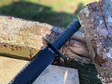 OUTDOOR HUNTING & SURVIVOR FULL TANG 15.0" FIXED BLADE KNIFE w/ SHEATH HK-2236B