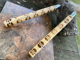 12" BladesUSA Wood Nunchaku w/ Ball Bearing Chain