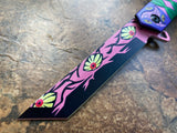 Kokushibo Demon Slayer Inspired Folding Pocket Knife - Anime Katana Tanto Folder