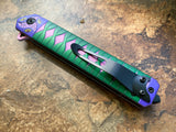 Kokushibo Demon Slayer Inspired Folding Pocket Knife - Anime Katana Tanto Folder