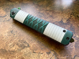 Sanemi Shinazugawa Demon Slayer Inspired Folding Pocket Knife - Anime Wind Hashira Tanto Katana Folder