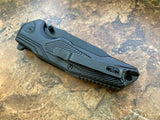 USA 250 Years American Pride Folding Pocket Knife - Semi-Serrated Patriotic Tactical Knife