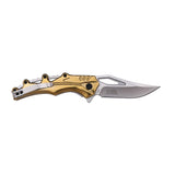 MTech USA Gold Tactical Spring Assisted Folding Knife – (MT-A2027GD)