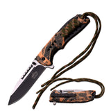 Master USA Ballistic Spring Assisted Pocket Knife | Tactical Camo Folding Blade - Frontier Blades