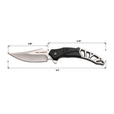 Tac Force Skeletonized Tactical  Spring Assisted Folding Pocket Knife