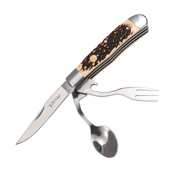 Elk Ridge Detachable Hobo Knife | Knife, Fork, Spoon Set