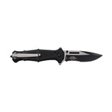 USMC M-3010BK Officially Licensed Black Textured Tactical Folding Knife
