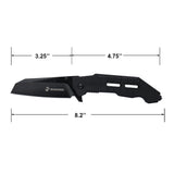 USMC Officially Licensed Spring Assisted Tactical Knife – G10 Handle & Wharncliffe Blade (M-A3002BK)