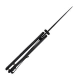 USMC M-A3007BK Spring Assisted Knife – Black Molded Nylon Handle with Serrated Tanto Blade (Officially Licensed)