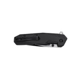 USMC M-A3007BK Spring Assisted Knife – Black Molded Nylon Handle with Serrated Tanto Blade (Officially Licensed)