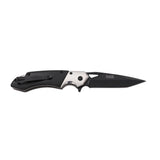 MTech USA MT-A2019BK Black Wood Handle & Silver Bolster Spring Assisted Knife - Frontier Blades