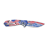 MTech USA 250th Anniversary "Statue of Liberty" Rescue Folding Pocket Knife