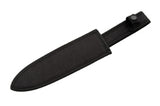 12" Military Fixed Blade Bayonet Knife For AK Guns Black Sheath (210896-BI)