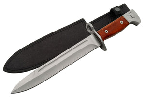 12" Military Fixed Blade Bayonet Knife For AK Guns With Sheath (210896-BI)