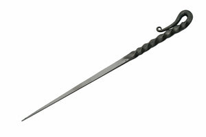 14" Fixed Blade Carbon Steel Medieval Pointy Tent Stake Knife For Sale (HS-4405)