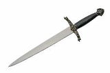 15.5" Antique Brass Authentic Medieval Lancelot Dagger (210633)