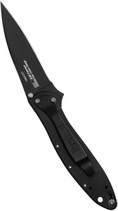 7.0" Kershaw Leek Assisted Tactical Purple Pocket Knife 1660CKT - Frontier Blades