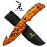8.0"  Elk Ridge Full Tang Outdoor Hunting & Skinning Knife ER-116OC - Frontier Blades