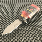 MTech Bar Collection Pocket Knife Bourbon Bottle Design Spring Assisted Knife