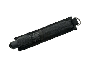 26" Collapsible & Expandable Self Defense Black Police Baton Stick's Nylon Sheath (220032-26)