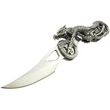 8" Dragon Biker Blade Fantasy Motorcycle Folding Pocket Knife EDC