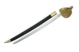 35" Naval Cutlass Handmade Brass Guard Historical Sword (910926-BI)