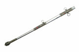 35" White Red Cross Medieval Masonic Templar Knights Sword's Silver & Red Scabbard (926827)